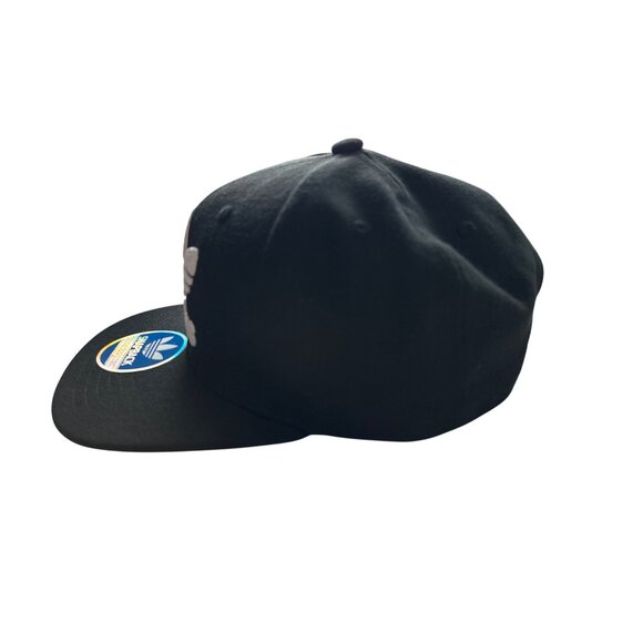 Adidas Snapback Hat Black White Green Undervisor Adjustable Cap - Picture 5 of 7